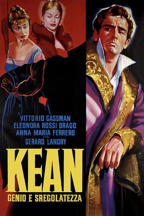 Movie poster for Kean: Genius or Scoundrel (1957)