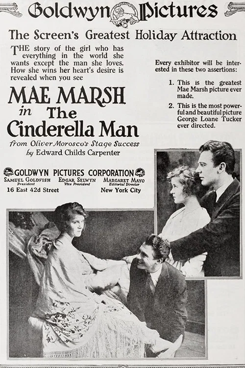 Movie poster for The Cinderella Man (1917)