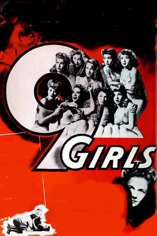 Movie poster for Nine Girls (1944)