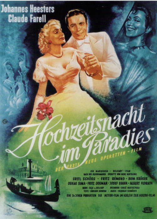 Movie poster for Hochzeitsnacht im Paradies (1950)