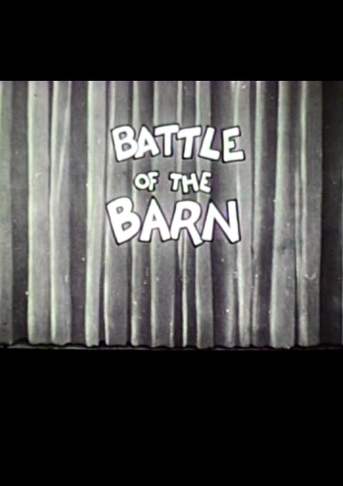 Movie poster for Battle of the Barn (1932)