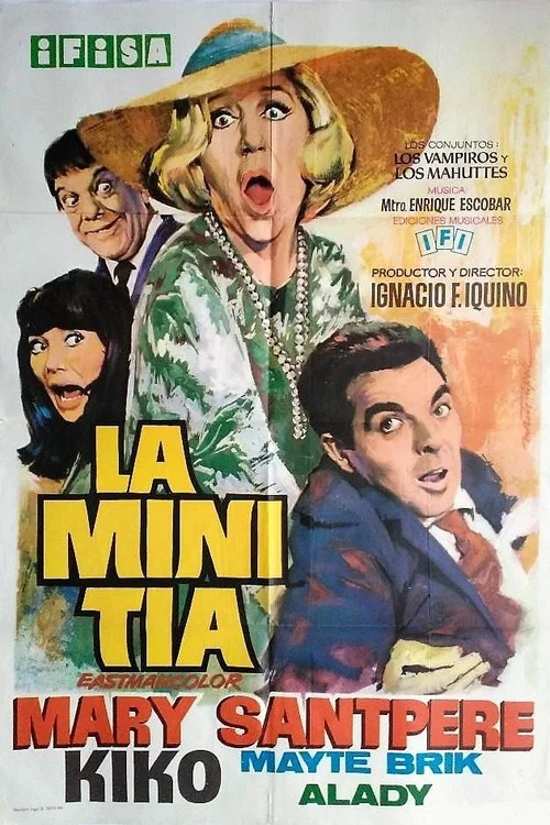 Movie poster for La mini tía (1968)