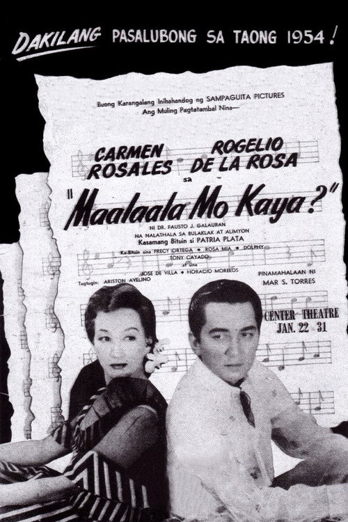 Movie poster for Maalaala Mo Kaya? (1954)