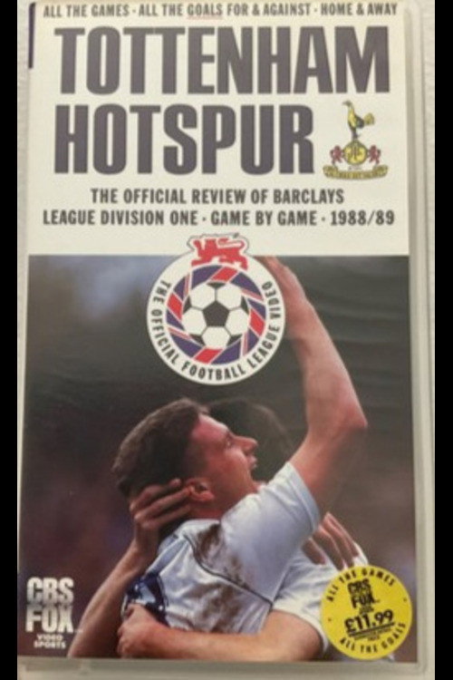 Movie poster for Tottenham Hotspur - Official Review Of The Season 1988-89 (1989)