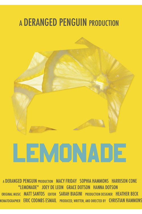 Movie poster for Lemonade (2018)