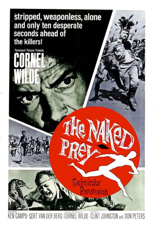 Movie poster for The Naked Prey (1965)