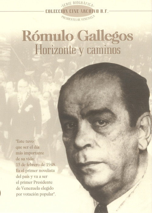 Movie poster for Rómulo Gallegos. Horizons and pathways (2000)