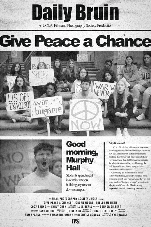 Movie poster for Give Peace a Chance (2023)