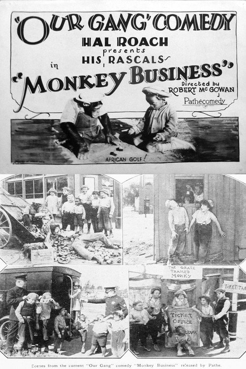 Movie poster for Monkey Business (1926)