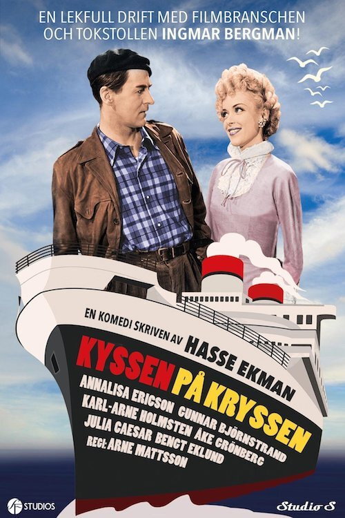 Movie poster for Kyssen på kryssen (1950)