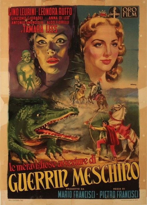 Movie poster for Wonderful Adventures of Guerrin Meschino (1952)