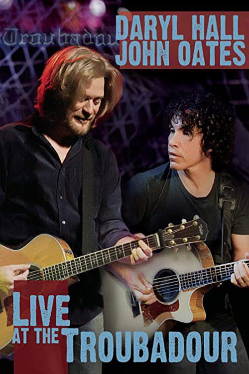 Movie poster for Daryl Hall and John Oates - Live at the Troubadour (2008)