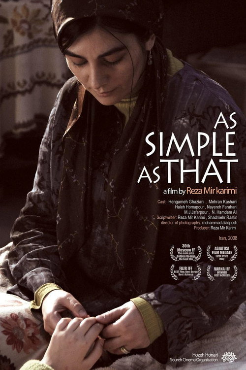 Movie poster for As Simple as That (2008)
