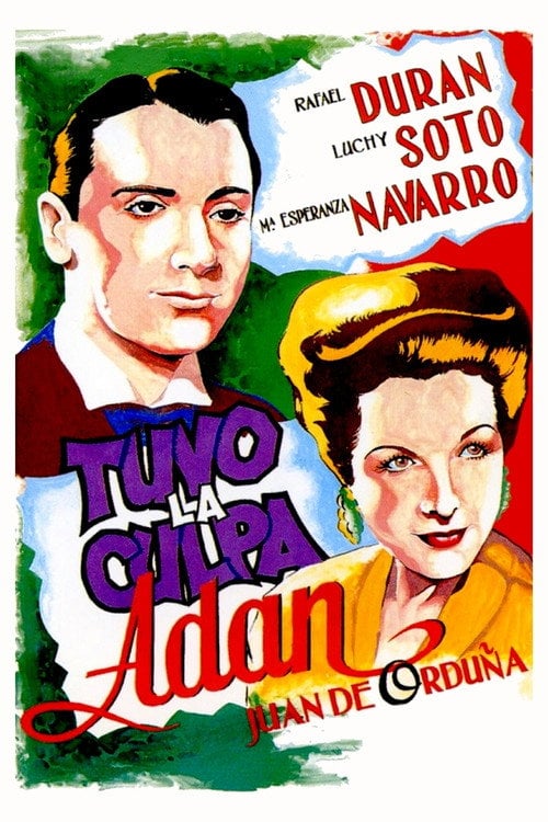 Movie poster for Tuvo la culpa Adán (1944)