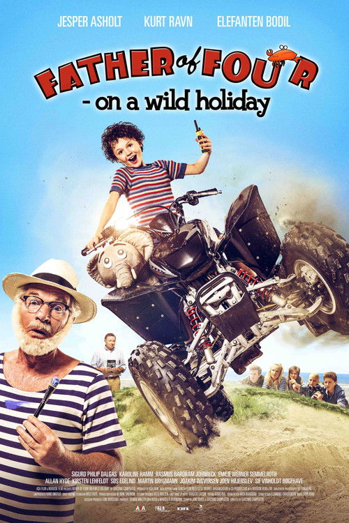 Movie poster for Father of Four: Wild Holiday (2015)
