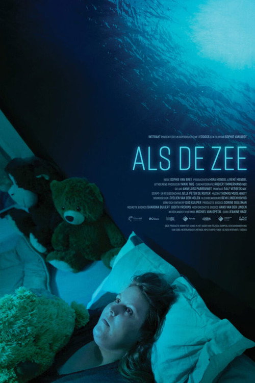Movie poster for Als de zee (2025)
