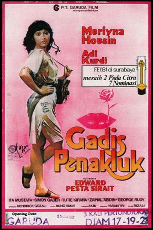 Movie poster for Gadis Penakluk (1980)