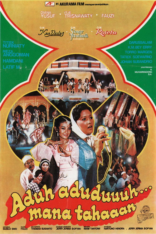 Movie poster for Aduh Aduh Mana Tahan (1980)