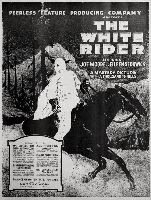 Movie poster for The White Rider (1920)