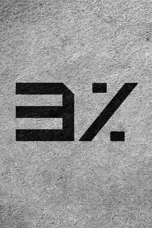 Movie poster for 3% (2011)