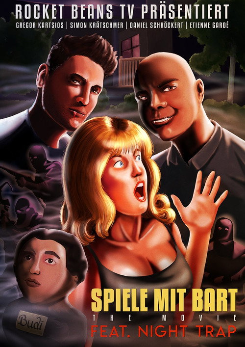 Movie poster for Spiele mit Bart: The Movie ft. Night Trap (2018)