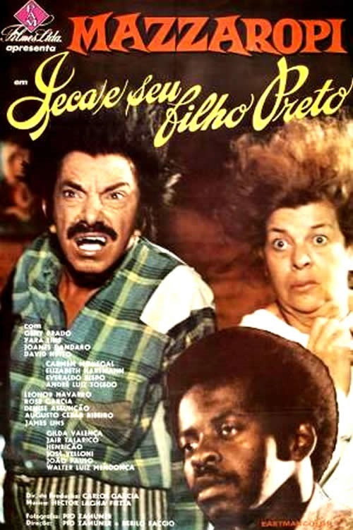 Movie poster for Jeca e Seu Filho Preto (1978)