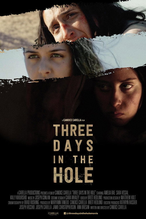 Movie poster for Three days in the hole (2018)