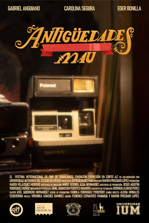 Movie poster for Antigüedades Mau (2022)