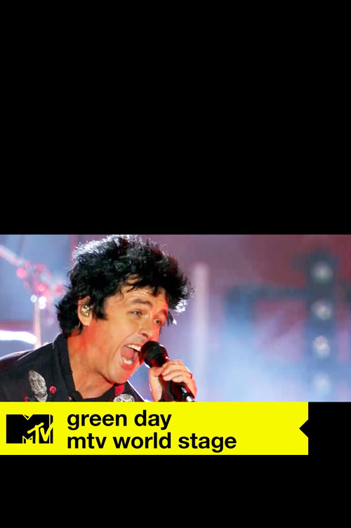 Movie poster for GREEN DAY MTV World Stage LIVE From Seville (2019)