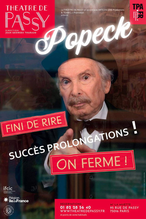 Movie poster for Popeck : fini de rire, on ferme ! (2024)