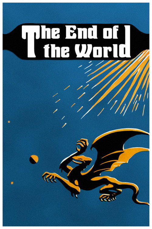 Movie poster for The End of the World (1916)