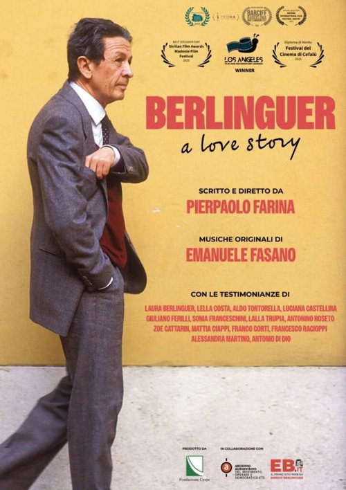 Movie poster for Berlinguer. A Love Story (2025)