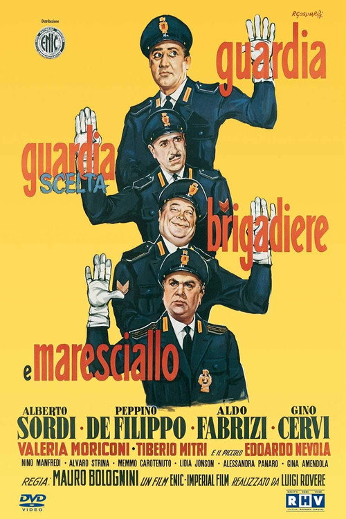 Movie poster for Guardia, guardia scelta, brigadiere e maresciallo (1956)