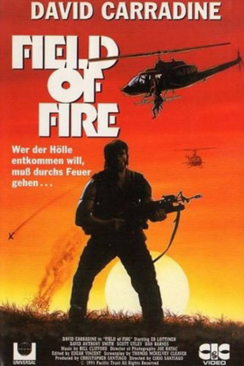 Movie poster for Field of Fire (1991)