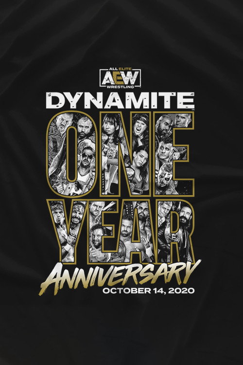 Movie poster for AEW Dynamite Anniversary Show (2020)