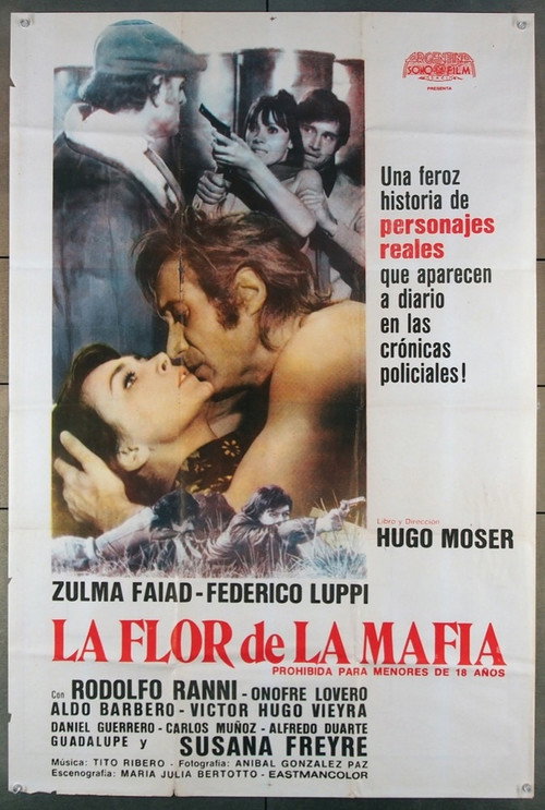 Movie poster for The flower of the mafia (1974)