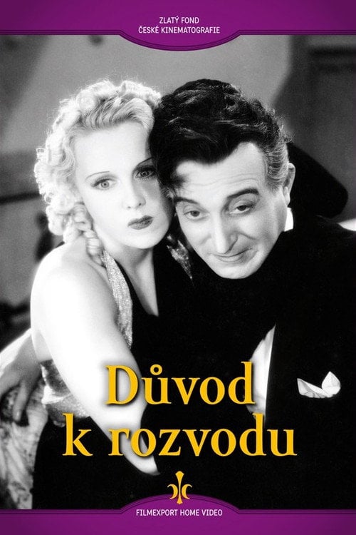 Movie poster for Důvod k rozvodu (1937)