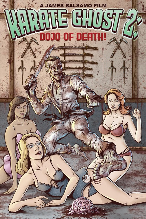 Movie poster for Karate Ghost 2: Dojo of Death (2023)