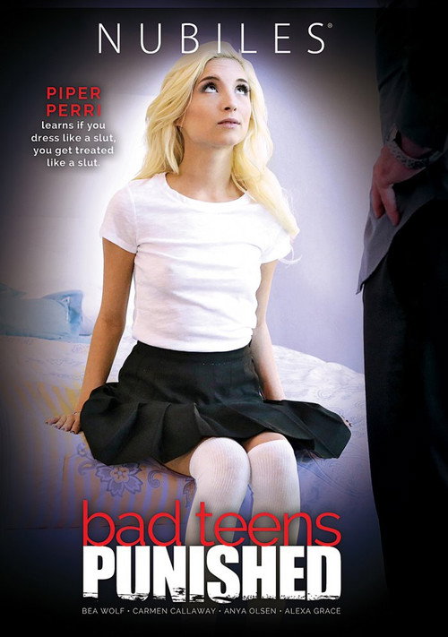 Movie poster for Bad Teens Punished (2017)