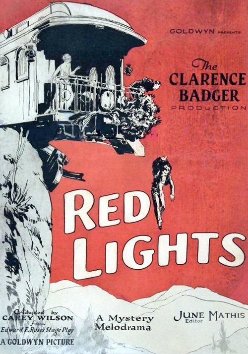 Movie poster for Red Lights (1923)