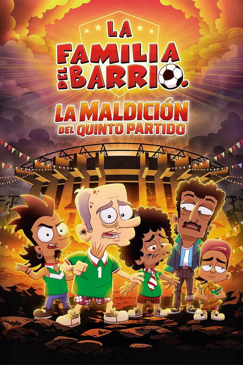 Movie poster for La Familia Del Barrio: La Maldición del Quinto Partido (2026)