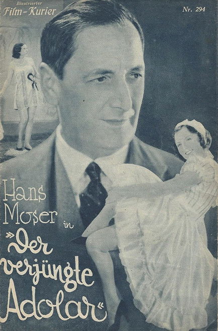 Movie poster for The rejuvenated Adolar (1931)
