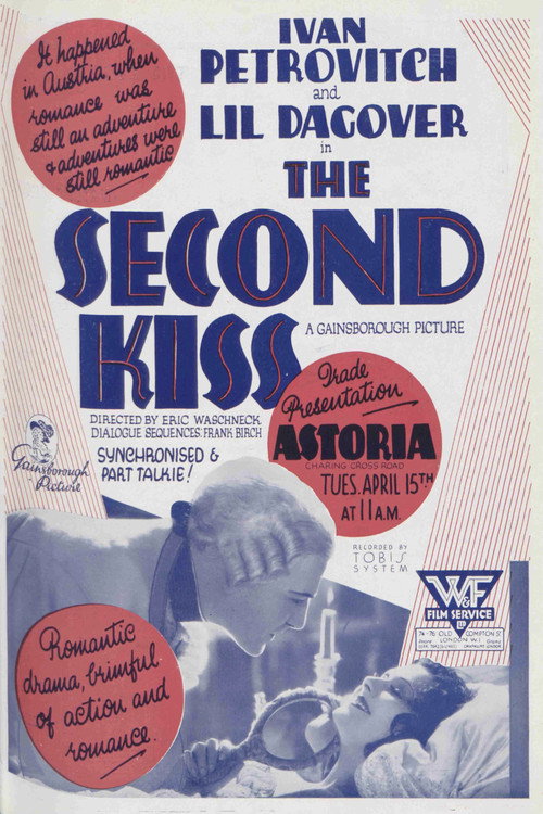 Movie poster for The Second Kiss (1930)