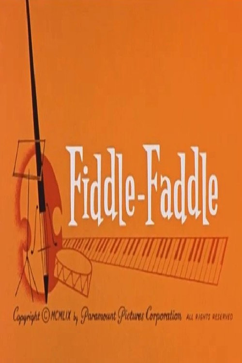 Movie poster for Fiddle-Faddle (1960)