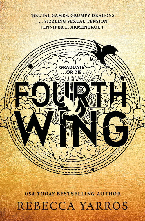 Series poster for Fourth Wing