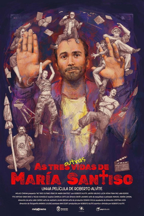 Movie poster for As tres outras vidas de Maria Santiso (2024)