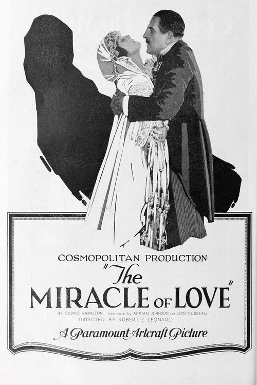 Movie poster for The Miracle of Love (1919)
