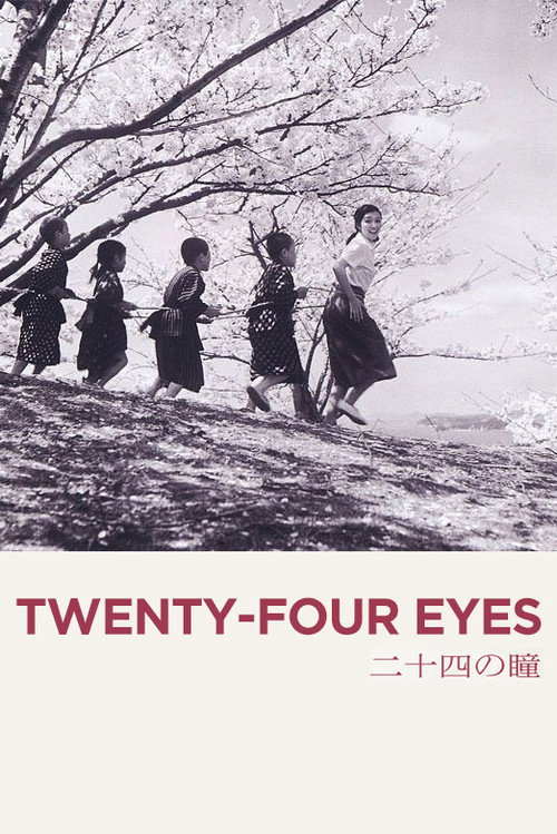 Movie poster for Twenty-Four Eyes (1954)