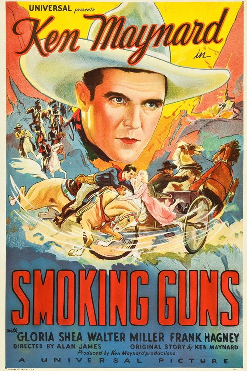 Movie poster for Smoking Guns (1934)