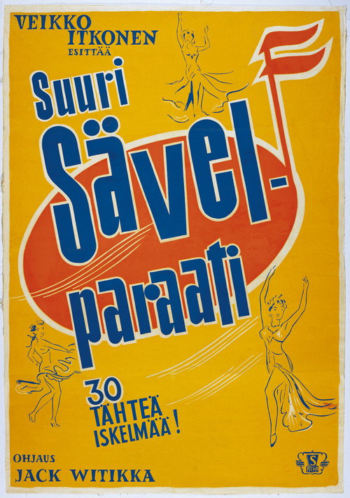 Movie poster for Suuri sävelparaati (1959)